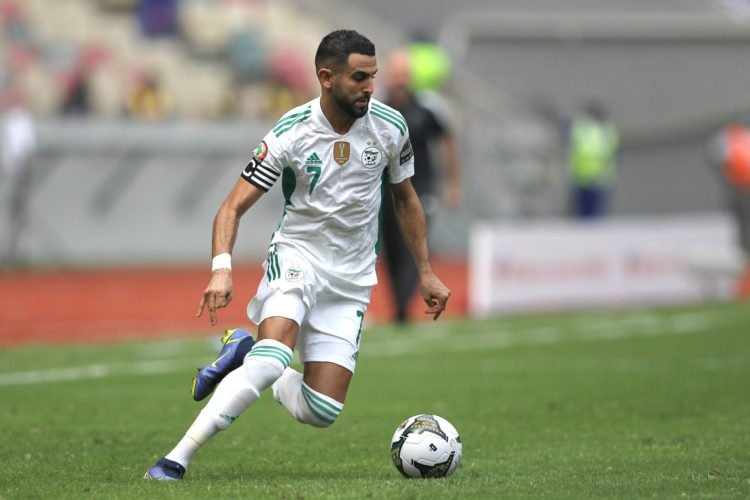 Riyad Mahrez avec l'équipe d'Algérie - Photo by Icon sport -