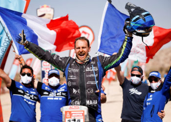 Alexandre Giroud vainqueur du Dakar en quad. Abaca / Icon Sport