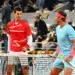 Novak DJOKOVIC et Rafael NADAL (Photo by Anthony Dibon/Icon Sport) -