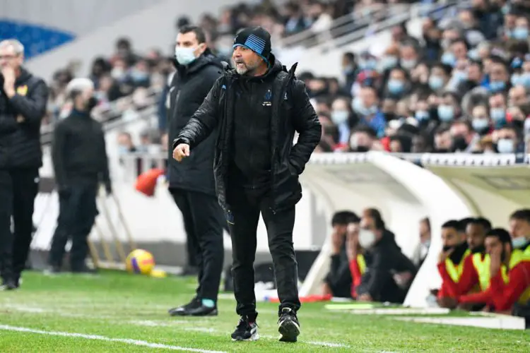 Jorge SAMPAOLI, lors du match de Coupe de France contre Chauvigny, le 02 janvier 2022
