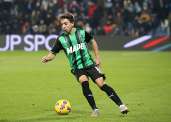 Maxime Lopez avec Sassuolo. LaPresse / Icon Sport