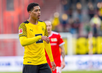 Jude Bellingham avec le Borussia Dortmund. DeFodi Images / Icon Sport