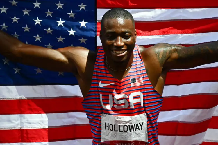 Grant Holloway (Photo by Anthony Dibon/Icon Sport)