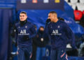 Marco Verratti et Kylian Mbappé (Photo by Anthony Dibon/Icon Sport)