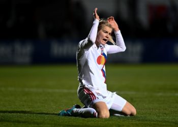 Ada Hegerberg (Photo by Alexandre Dimou/Icon Sport)