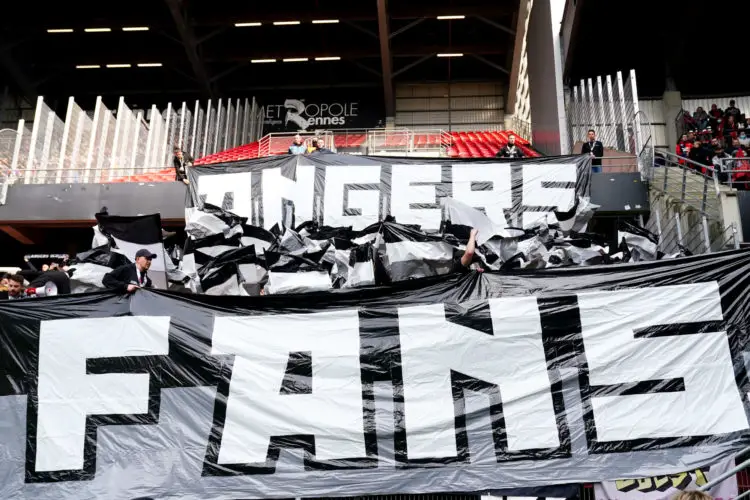 Fans du SCO d'Angers (Photo by Hugo Pfeiffer/Icon Sport)
