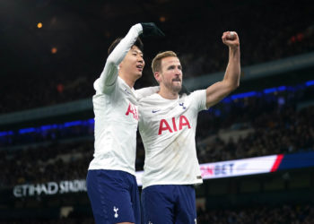 Harry Kane et Heung-min Son (Photo by Icon sport)