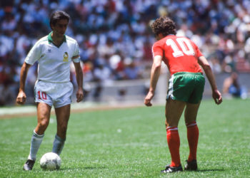 Tomas Boy pendant la coupe du monde 1986 ( Photo by Alain de Martignac / Onze / Icon Sport )
