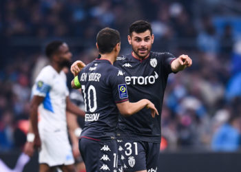 Kevin VOLLAND et Wissam Ben Yedder (Photo by Philippe Lecoeur/FEP/Icon Sport) - Photo by Icon sport