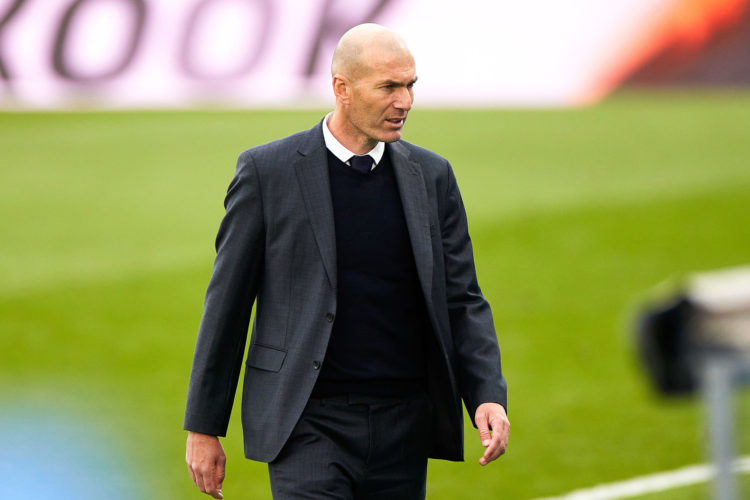 Zinedine Zidane (Photo by Ruben Albarran / Pressinphoto / Icon Sport)