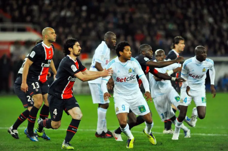 BRANDAO - 08.04.2012 - PSG / Marseille - 31 eme journee de Ligue 1 Photo: Thierry Breton / Icon Sport