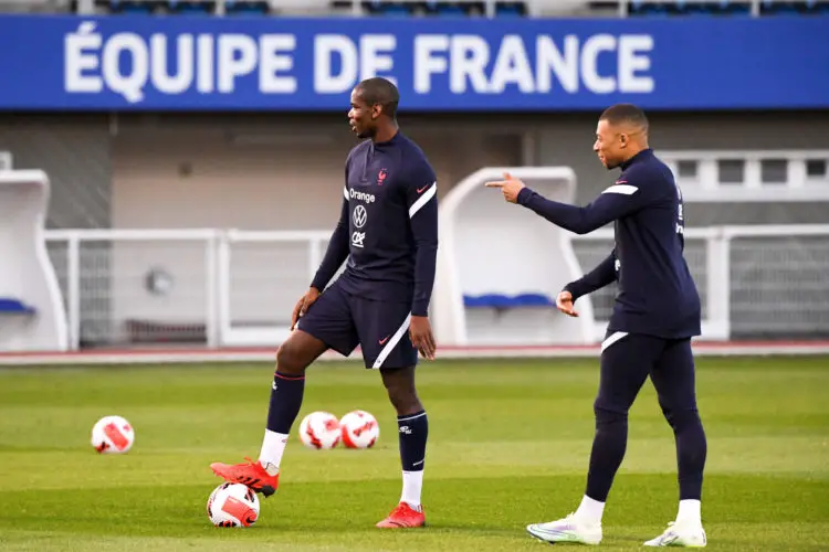 Paul Pogba, Kylian Mbappé Equipe de France