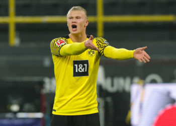 2022, FHAALAND, BVB, gesture - Photo by Icon sport