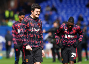 Manchester United Harry Maguire 9 avril 2022. - Photo by Icon sport