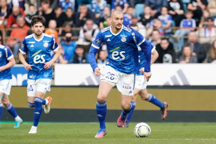 Ludovic AJORQUE - RC Strasbourg (Photo by Dave Winter/FEP/Icon Sport)