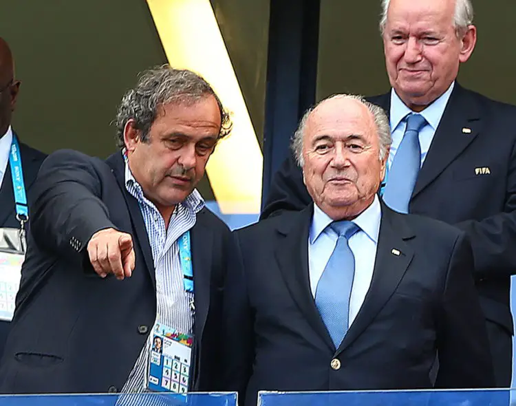 Michel Platini et Sepp Blatter (Icon Sport)