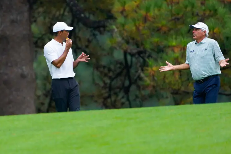 Tiger Woods et Fred Couples - Credit: Michael Madrid-USA TODAY Sports/Sipa USA 
By Icon Sport