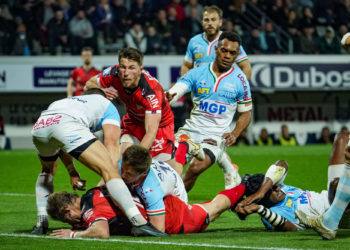 Adrian SANDAY Oyonnax Rugby  Pro D2 au Stade Jean Dauger le 10 mars 2022 à Bayonne, France. (Photo by Pierre Costabadie/Icon Sport)