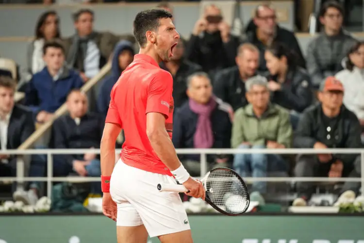 Novak Djokovic (Photo by Pierre Costabadie/Icon Sport)