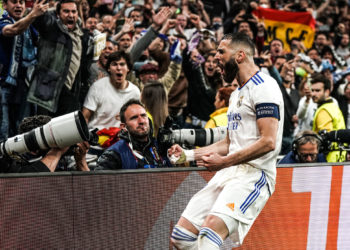 Real Madrid Karim Benzema 4 mai 2022 - Photo by Icon sport