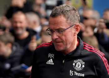 Manchester United - Ralf Rangnick. - Photo by Icon sport