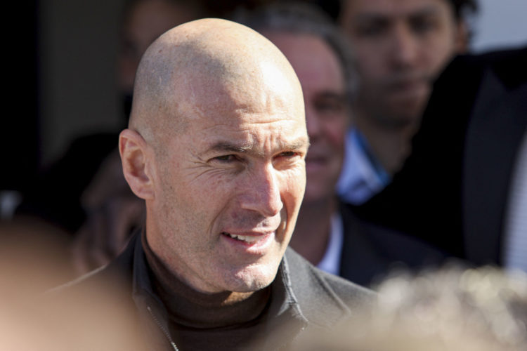 Zinedine Zidane (Photo by Denis Thaust/Avenir Pictures/ABACAPRESS.COM/Icon sport)