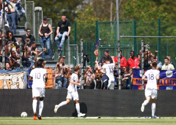 13 Joris CHOTARD (mhsc) au Stade Gabriel Montpied le 8 mai 2022 à Clermont-Ferrand, France. (Photo by Alex Martin/FEP/Icon Sport)