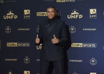 Kylian Mbappe (Photo by Aude Alcover/Icon Sport)
