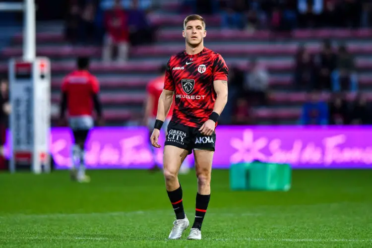 Martin PAGE RELO of Toulouse warms up prior to the French Top 14 rugby match between Toulouse and Lyon on March 27, 2022 at Stade Ernest Wallon in Toulouse, France. (Photo by Baptiste Fernandez/Icon Sport)