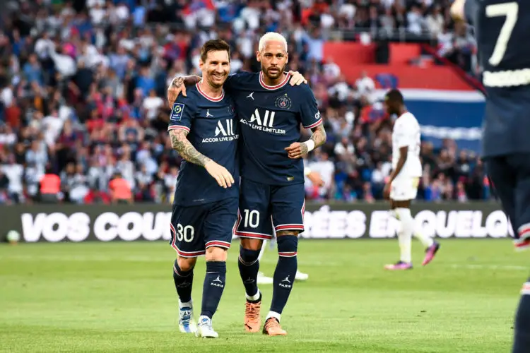 Lionel Messi et Neymar (Photo by Icon sport)