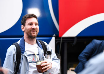30 Lionel Leo MESSI (psg) during the Ligue 1 Uber Eats match between Strasbourg and Paris at Stade de la Meinau on April 29, 2022 in Strasbourg, France. (Photo by Philippe Lecoeur/FEP/Icon Sport) - Photo by Icon sport