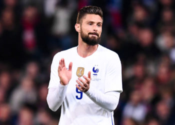 Olivier Giroud (Photo by Philippe Lecoeur/FEP/Icon Sport)