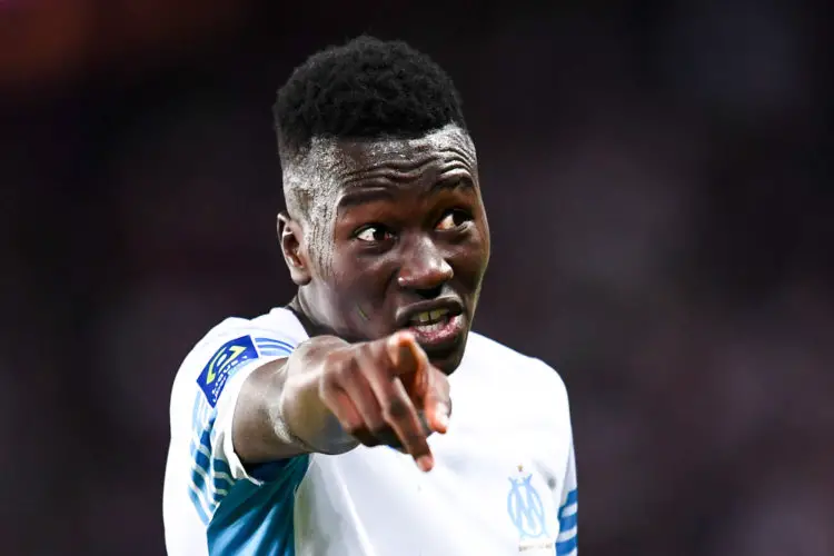 Pape Alassane GUEYE (om) Ligue 1 Uber Eats match le 17 avril 2022 in Paris, France. (Photo by Philippe Lecoeur/FEP/Icon Sport)