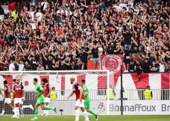 OGCN -ASSE le 11 mai 2022 (Photo by Philippe Lecoeur/FEP/Icon Sport)