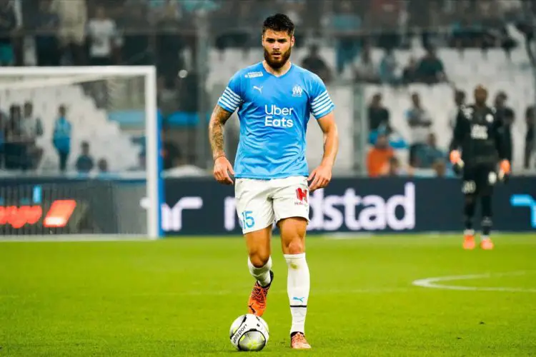 15 Duje CALETA CAR (om) during the Ligue 1 match between Marseille and Strasbourg on May 21, 2022 in Marseille, France. (Photo by Dave Winter/FEP/Icon Sport) - Photo by Icon sport