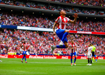 la Liga, Atlético vs FC Séville Giménez - Photo by Icon Sport