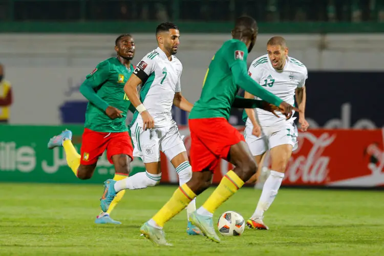 Riyad Mahrez Algérie vs Cameroun