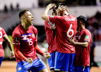 Équipe du Costa Rica à San Jose, le 16 Novembre 2021. Efe/ABACAPRESS.COM/ / Jeffrey Arguedas - Photo by Icon sport