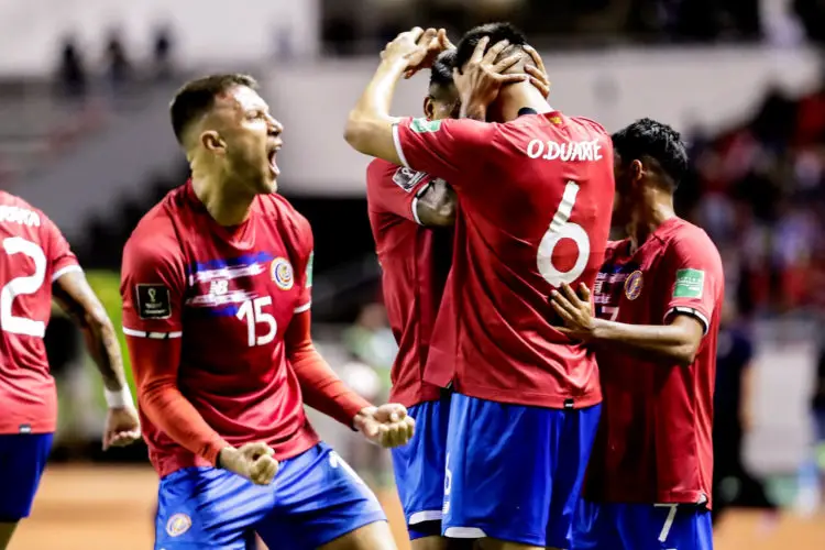 Équipe du Costa Rica à San Jose, le 16 Novembre 2021. Efe/ABACAPRESS.COM/ / Jeffrey Arguedas - Photo by Icon sport