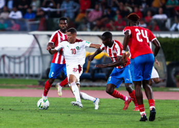 Amine Harit le 13 juin  2022 ©Nour Akanja/Sports Inc - Photo by Icon sport