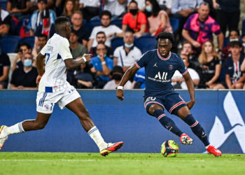 Arnaud KALIMUENDO Paris Saint Germain (PSG) le 14 août 2021 2021 à Paris, France. (Photo by Baptiste Fernandez/Icon Sport)
