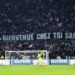 Fans de Lyon banderole pour Samuel Umtiti pendant  l'UEFA Champions League au Groupama Stadium le 19 février 2019 à Lyon, France. (Photo by Alexandre Dimou/Icon Sport)