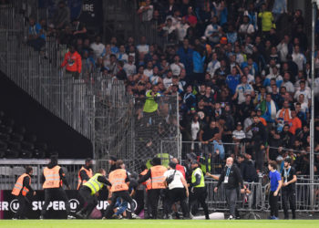 Incidents Angers-OM. Philippe Lecoeur/FEP/Icon Sport