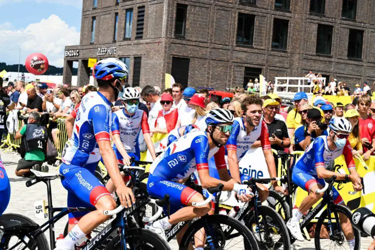 Tour de France, l'équipe Groupama FDJ. Belga / Icon Sport