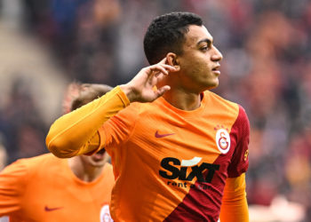 Mostafa Mohamed / Galatasaray / à Istanbul , Turquie le 17 octobre 2021. - Photo by Icon Sport
