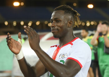 Issa Kabore avec le Burkina Faso Can 2023 au Stade Marrakech, le 3 juin 2022 ©Nabil Ramadani/Sports Inc - Photo by Icon sport