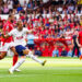 Tottenham Hotspur, Harry Kane,au City Ground, Nottingham. le 28 août 2022. - Photo by Icon sport