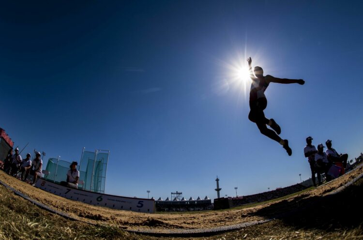 181015 / Photo de saut en longueur en 2018 / Jonathan Nackstrand / OIS/IOC / Bildbyran / Icon Sport