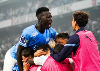 Pape Alassane GUEYE (om) le 21 mai 2022 à Marseille, France. (Photo by Dave Winter/FEP/Icon Sport) - Photo by Icon sport