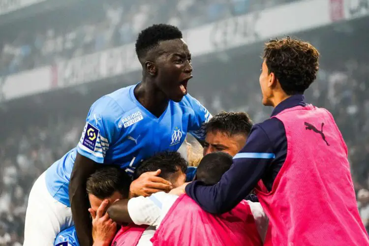 Pape Alassane GUEYE (om) le 21 mai 2022 à Marseille, France. (Photo by Dave Winter/FEP/Icon Sport) - Photo by Icon sport